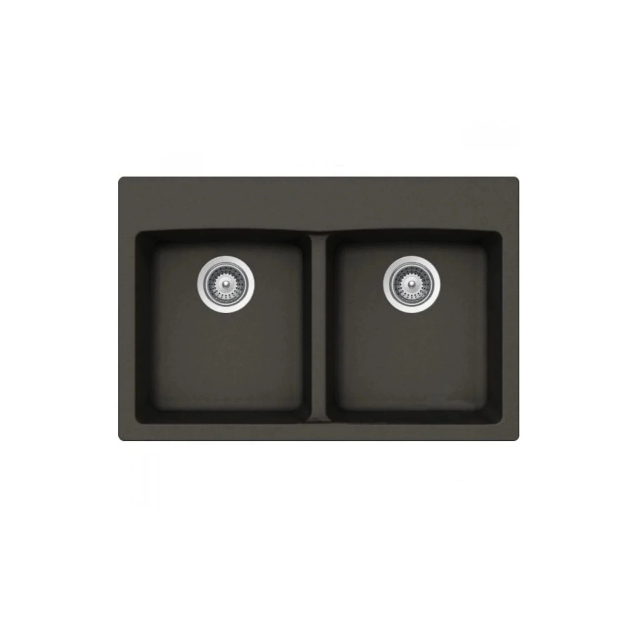 Évier de cuisine double en Granite Sur plan Collection Virtuo - Image 4