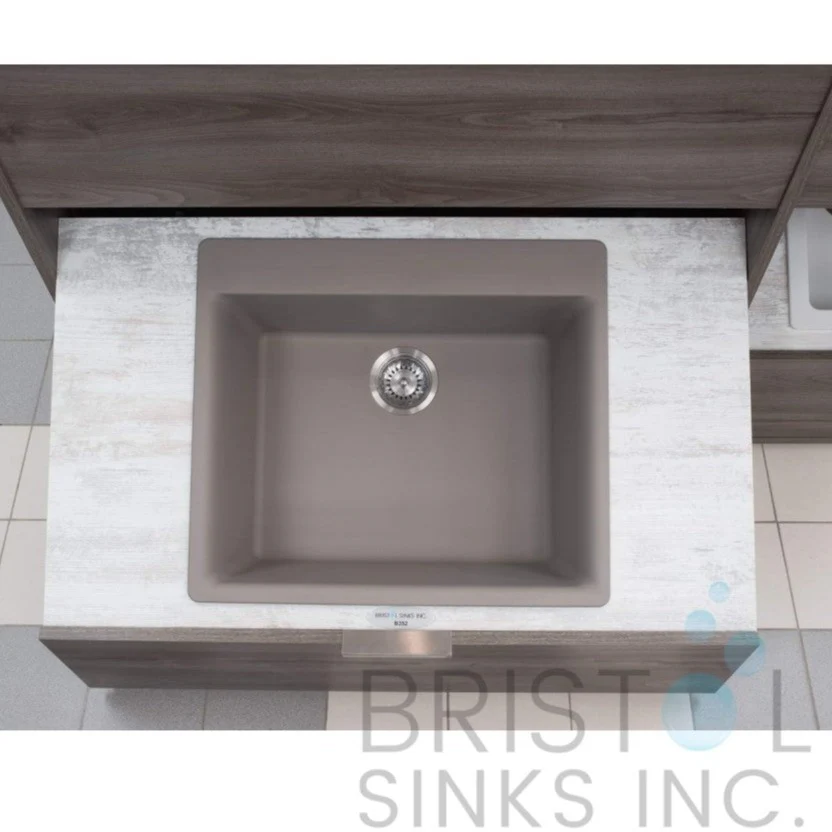 Évier de cuisine simple en Granite Sur plan Collection Virtuo - Image 6