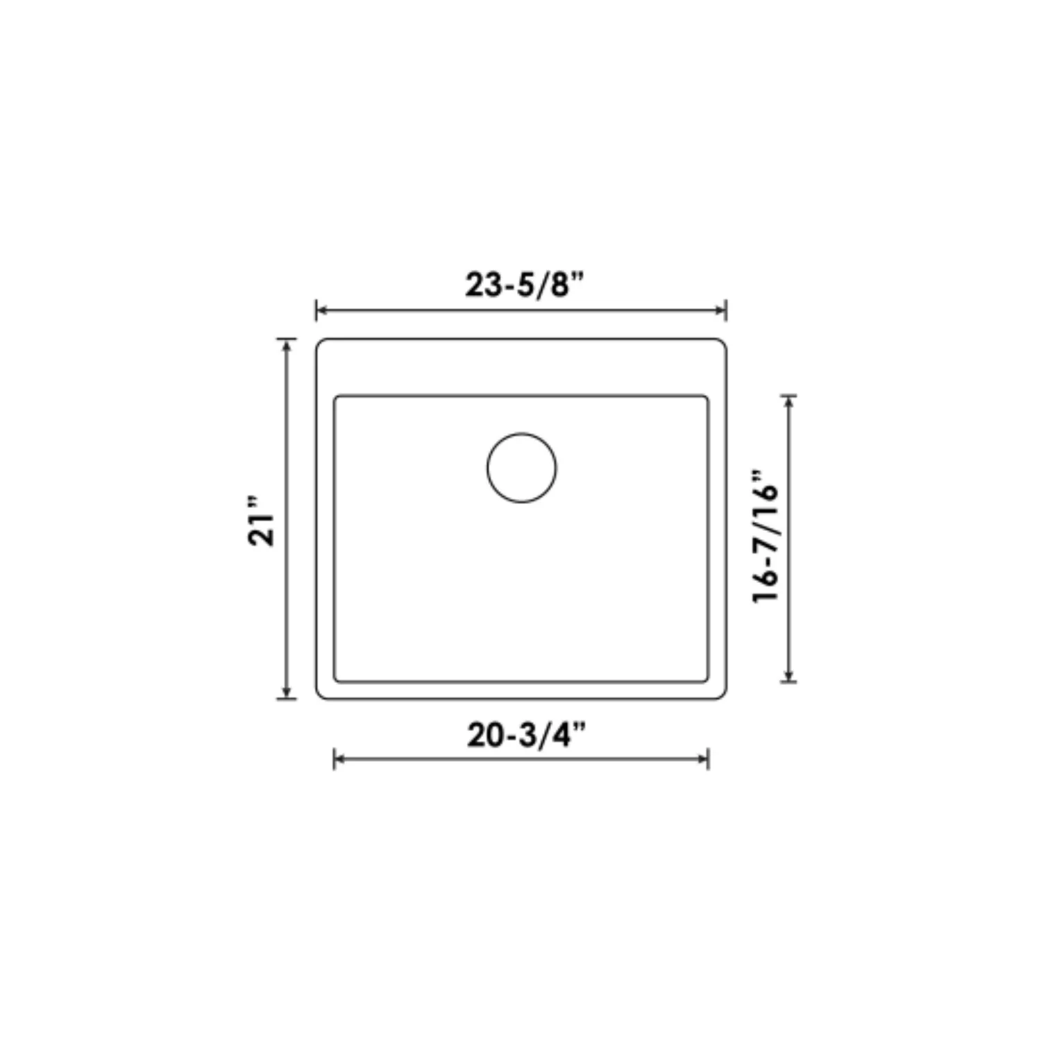 Évier de cuisine simple en Granite Sur plan Collection Virtuo - Image 7