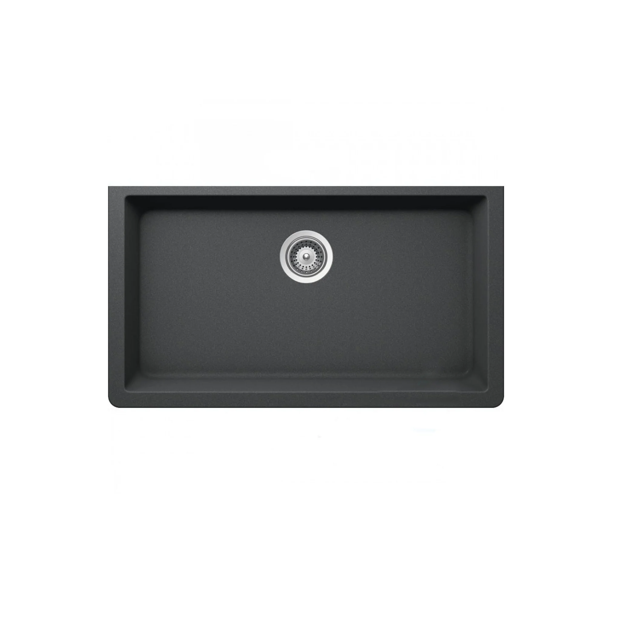 Évier de cuisine simple en Granite 33" Sous plan Collection Virtuo - Image 4