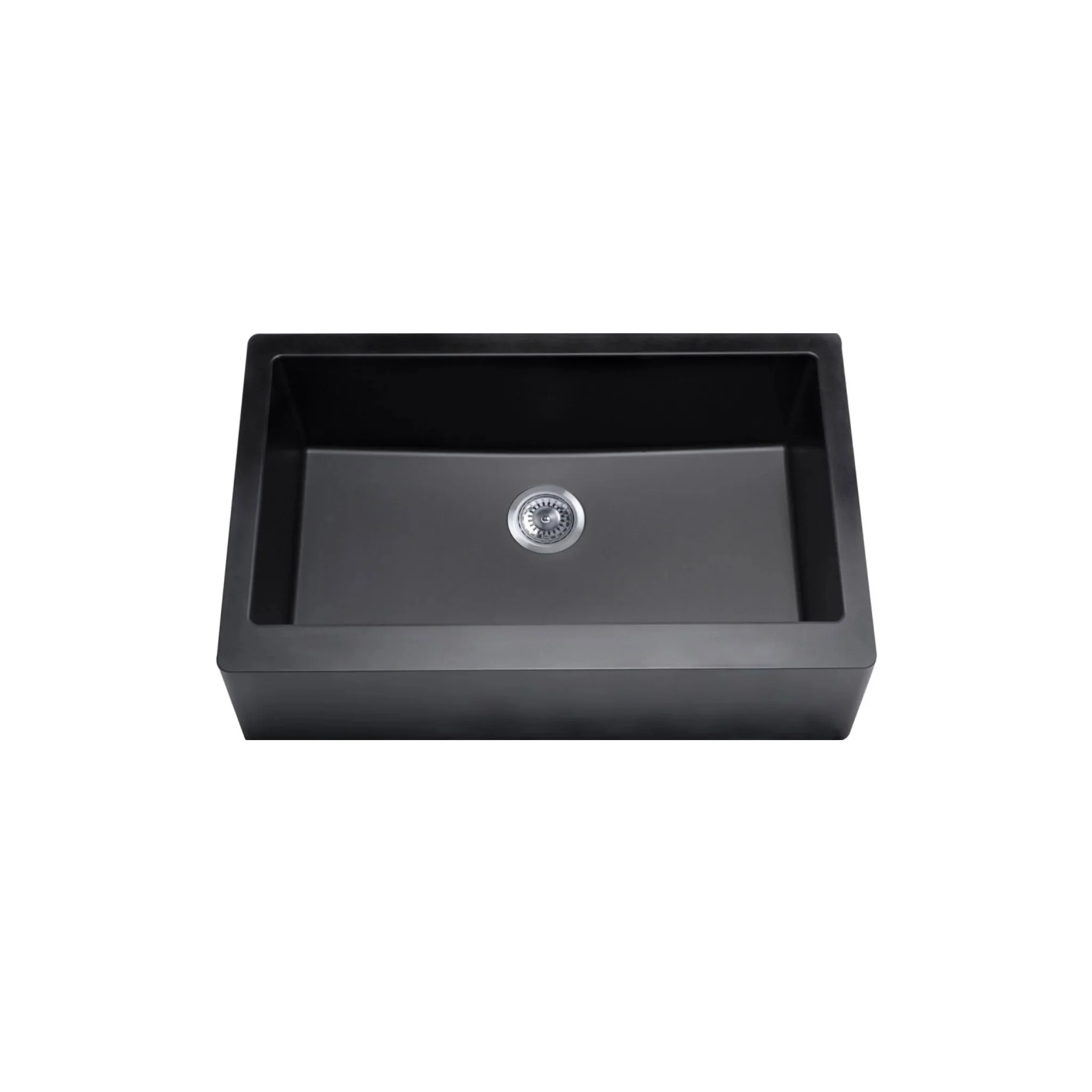 Évier de cuisine simple À tablier en granite Collection Virtuo - Image 3