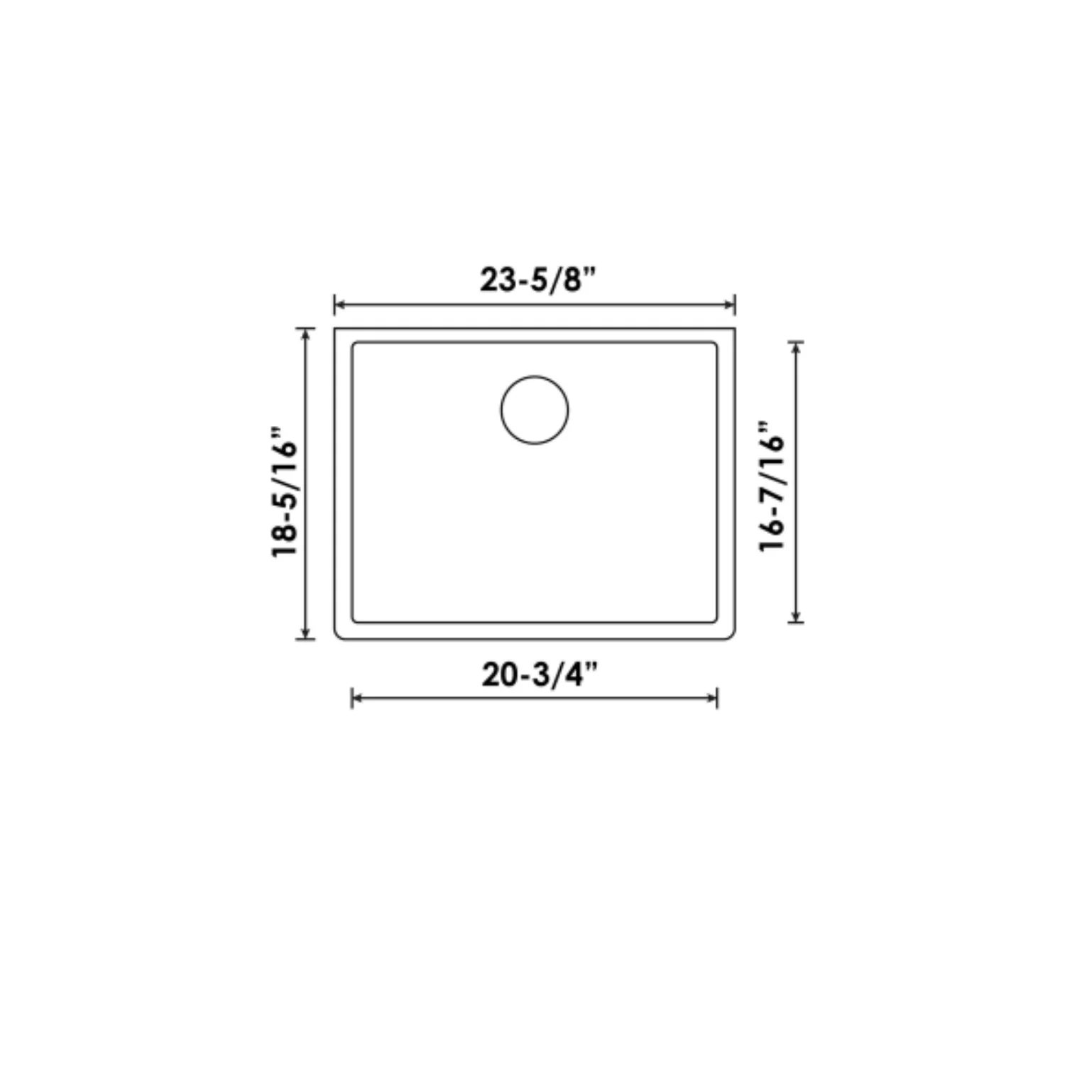 Évier de cuisine simple Sous plan Collection Virtuo - Image 6