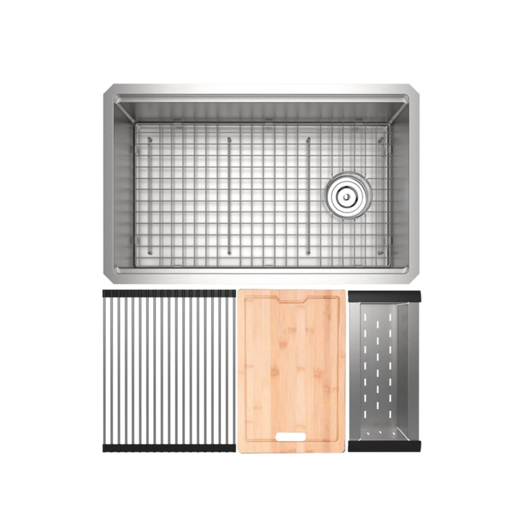 Évier pour station de chef 30" avec accessoires Collection Culinario
