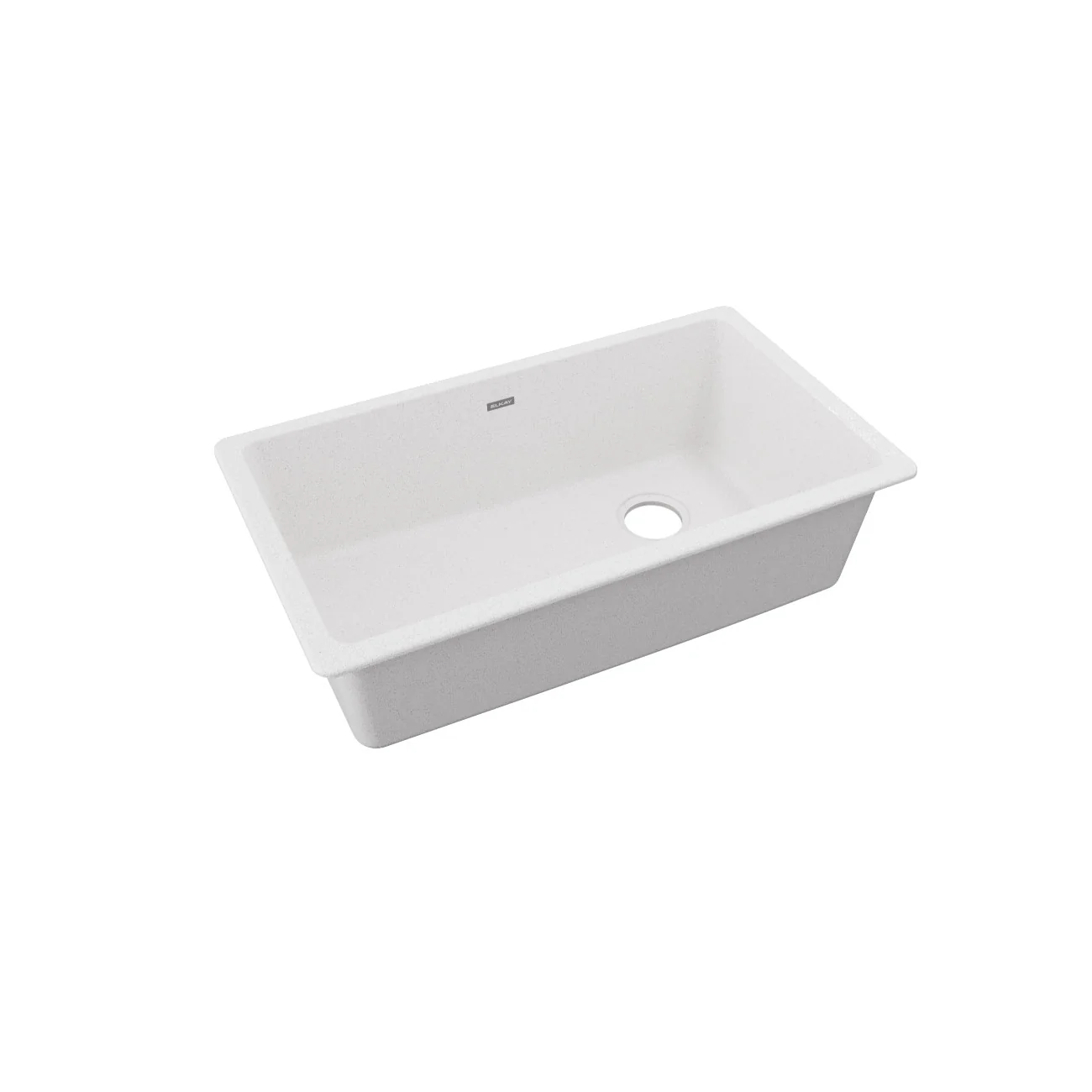 Évier simple Quartz Classic sous-plan, drain décentré 33" x 22" x 9-1/2" - Image 6