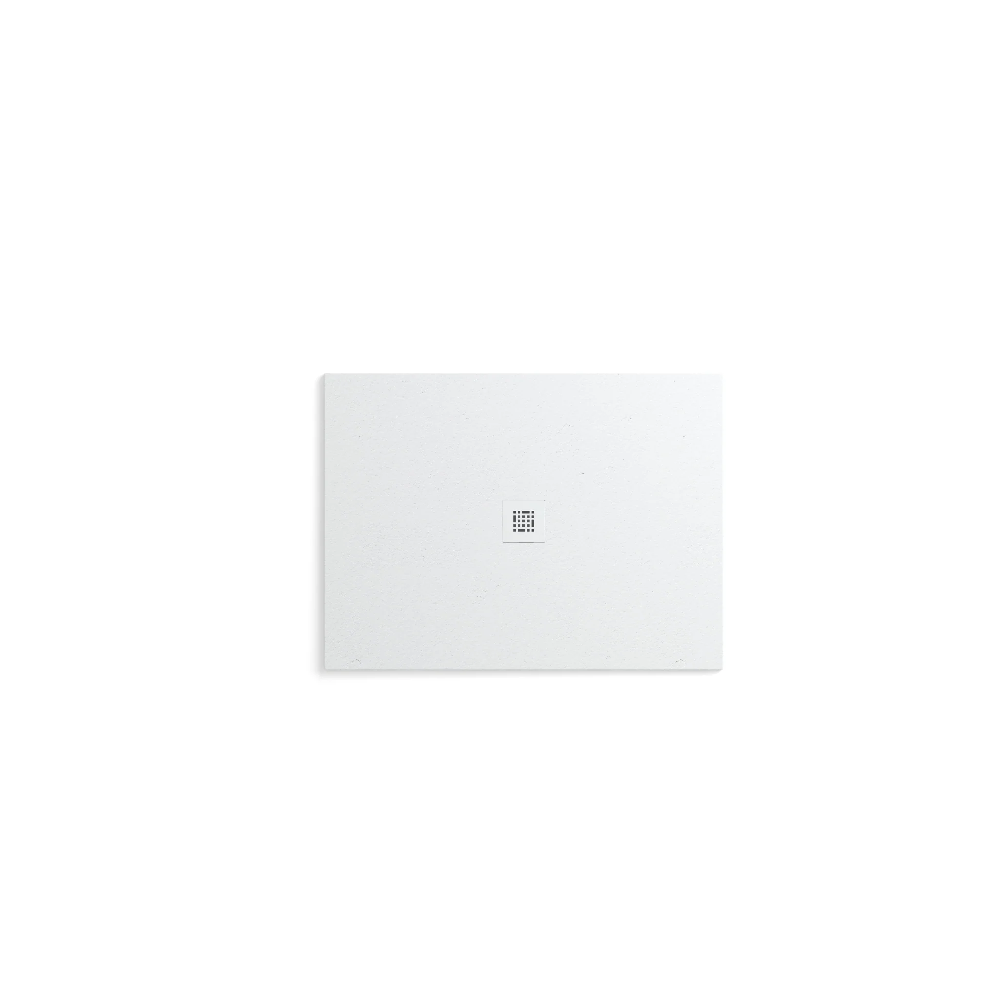 Fiora Base de douche Quadro drain carré centré