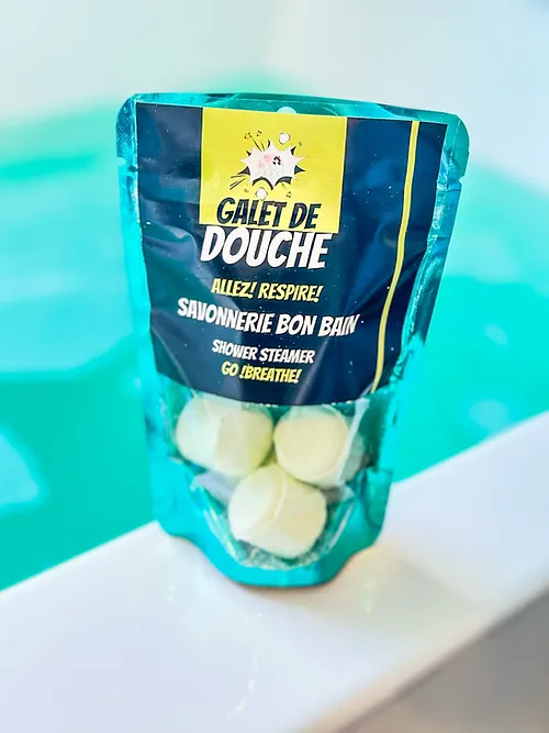 Galets de douche Allez Respire Vert 75-80gr BON BAIN