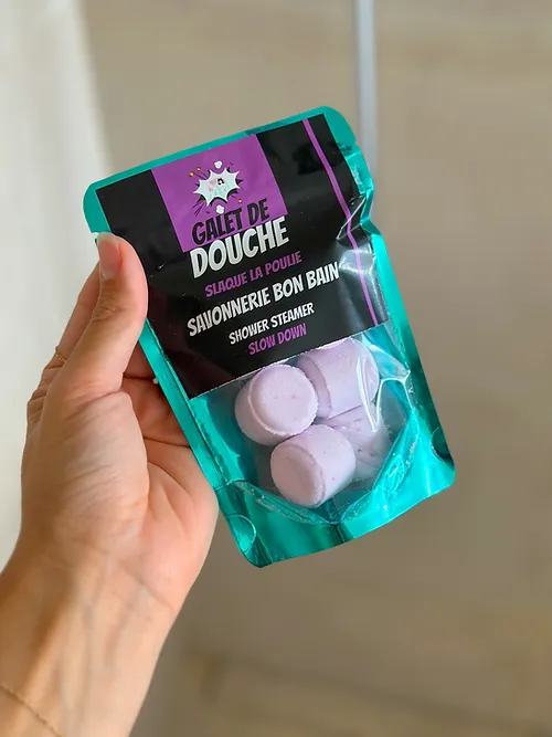 Galets de douche Slaque la poulie Lilas 75-80gr BON BAIN