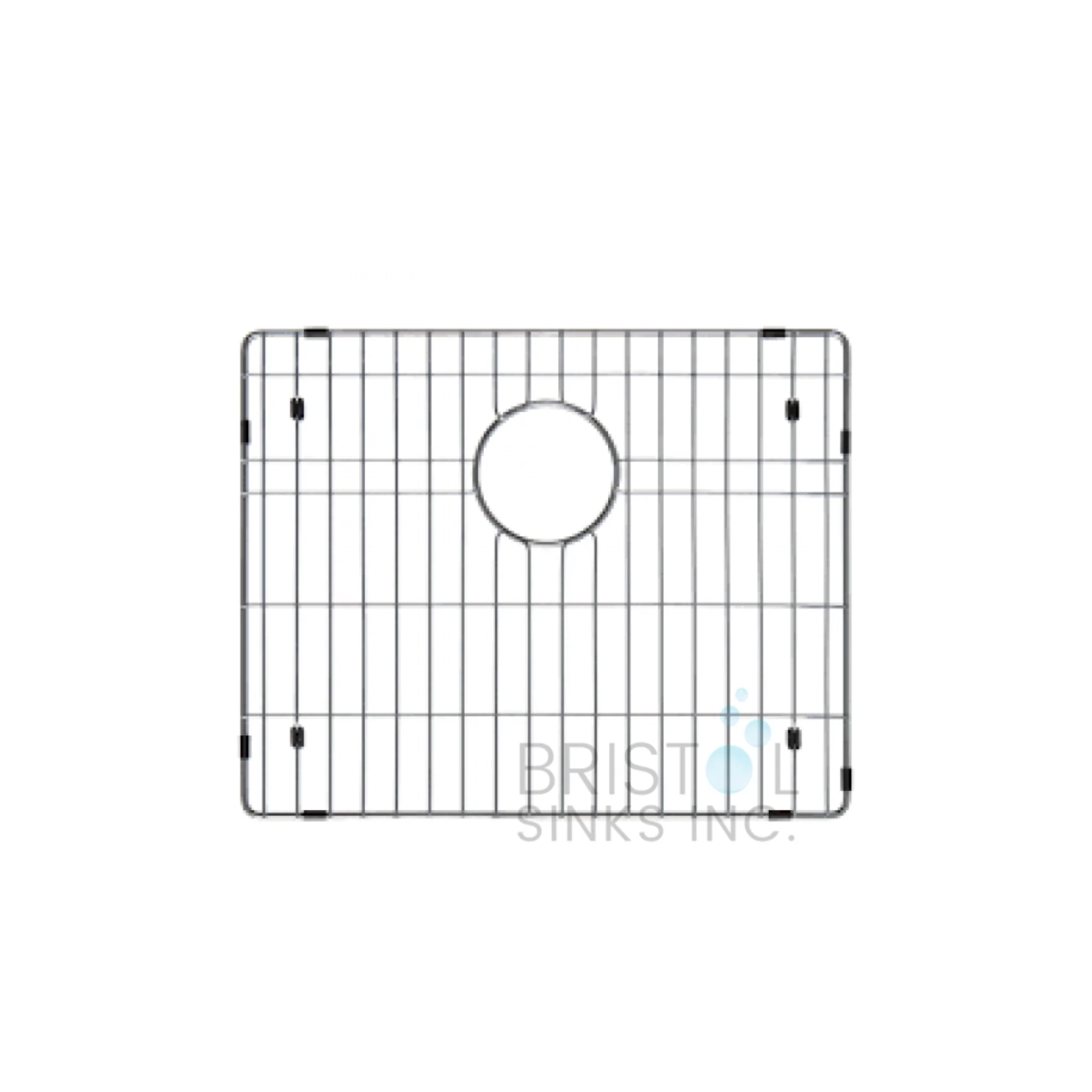 Grille en acier inoxydable Bristol BG346