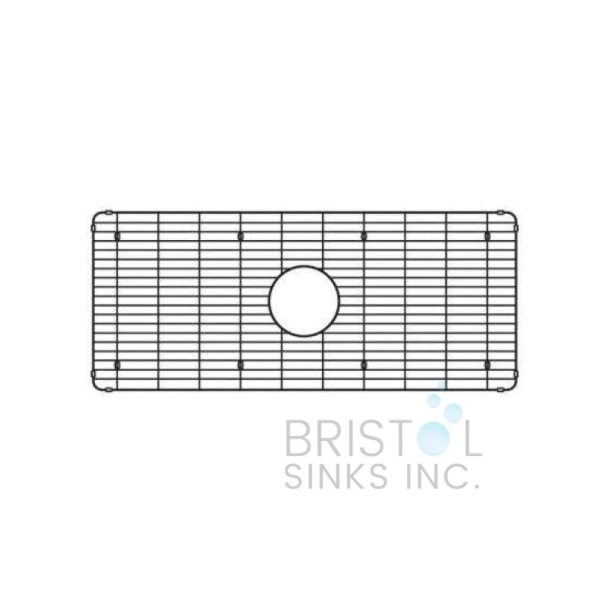 Grille en acier inoxydable BG102 de Bristol