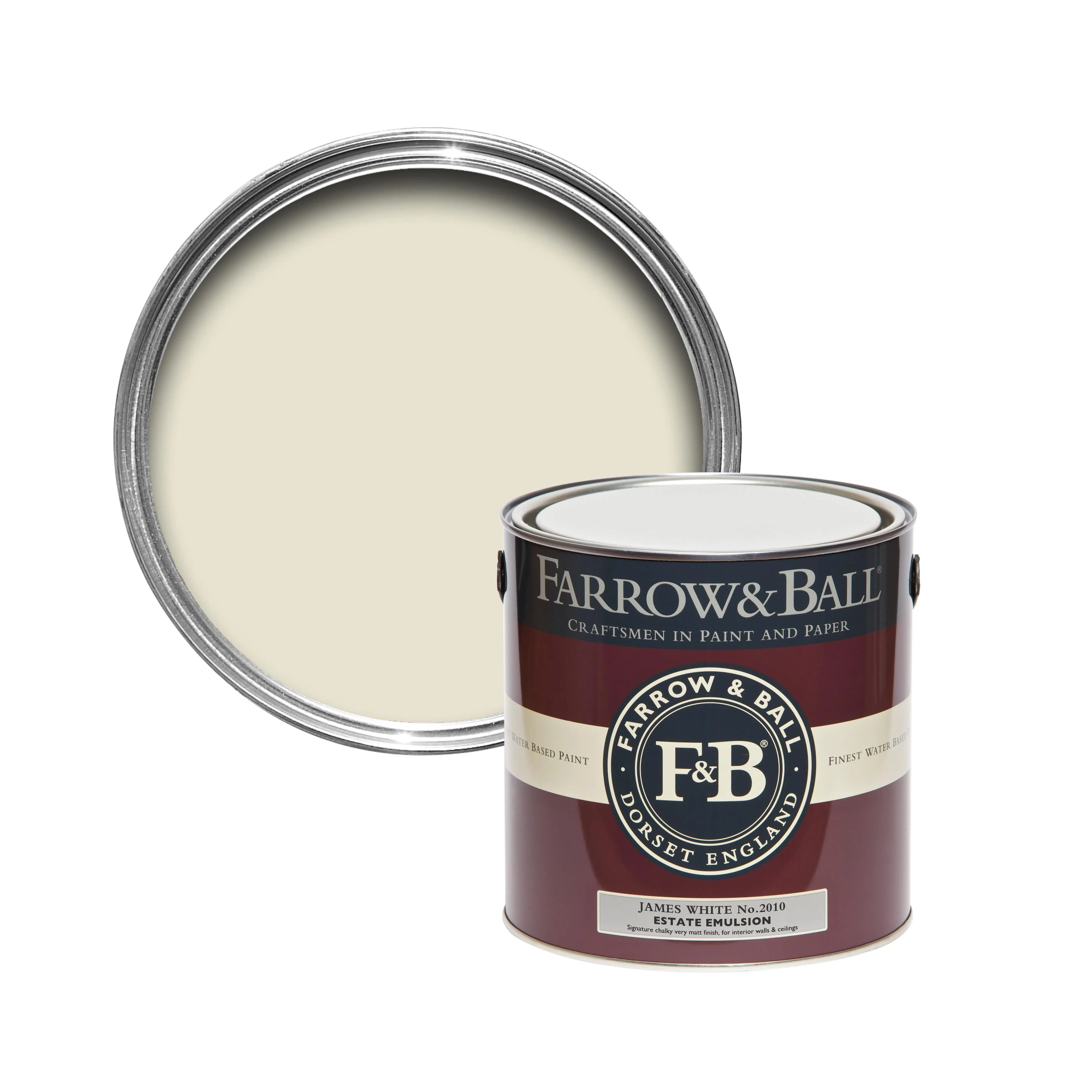 James White No. 2010 peinture Farrow & Ball - Image 4