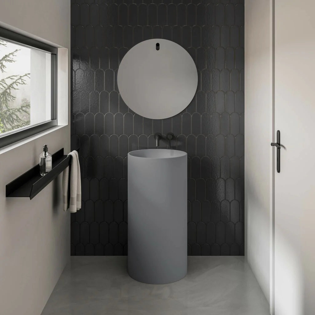 Lavabo autoportant rond Collection Tè - Image 2