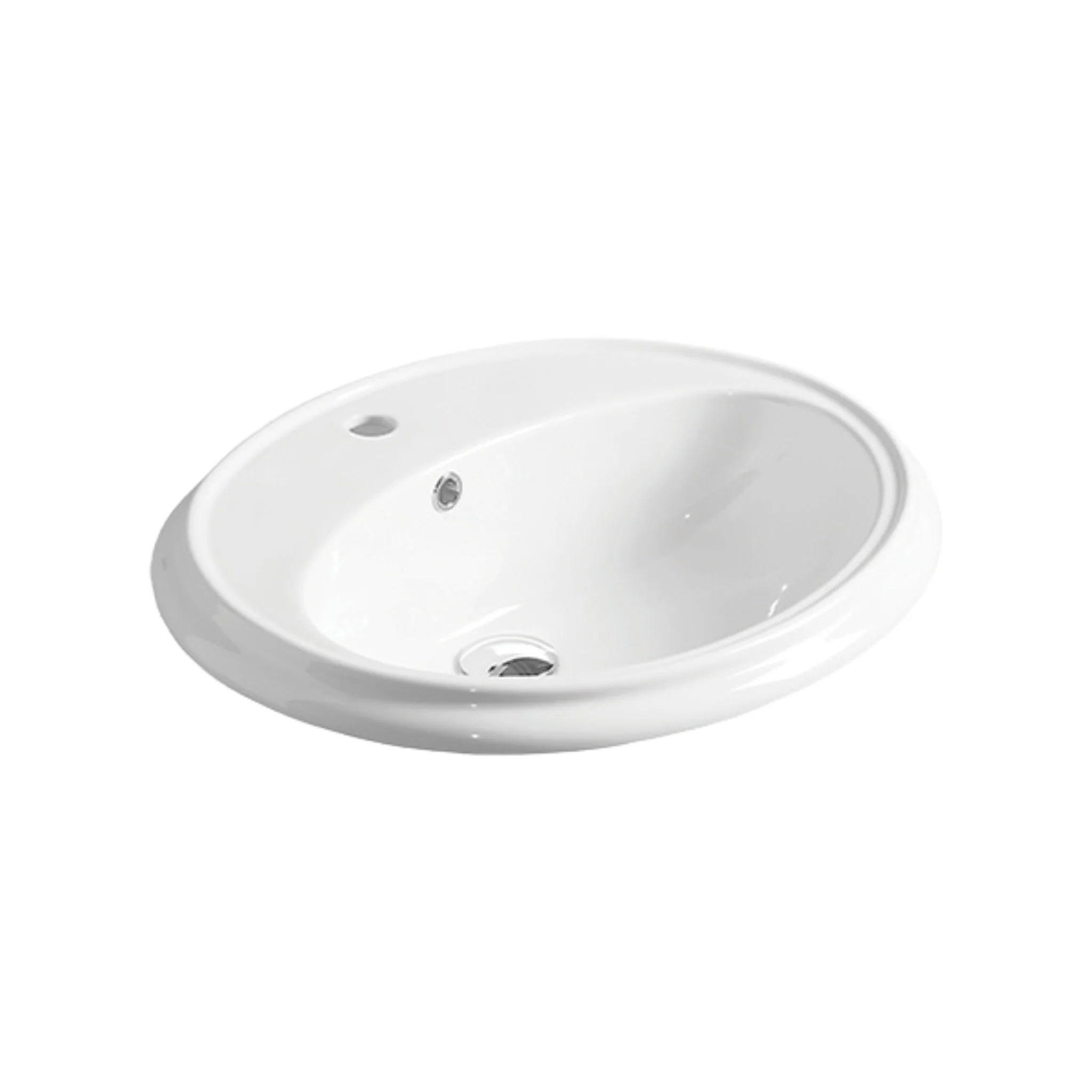 Lavabo oval encastré Collection Arcadia
