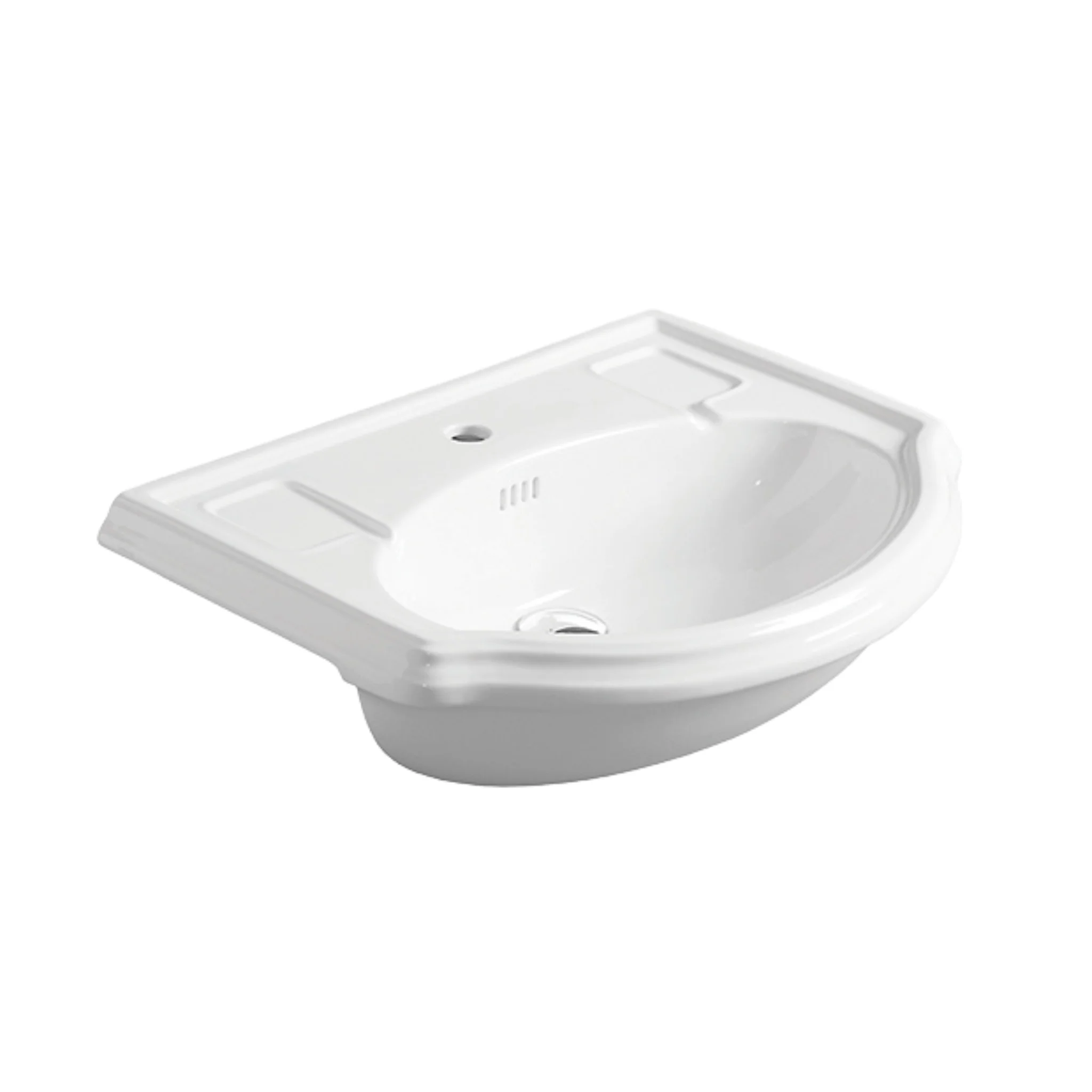 Lavabo oval semi-encastré Collection Arcadia