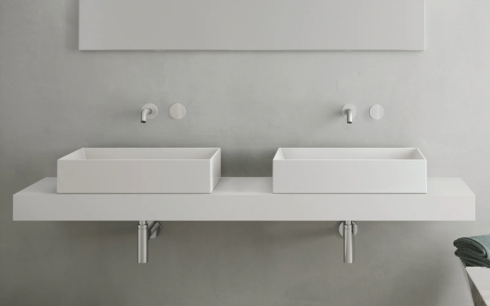 Lavabo rectangulaire 24" Collection Agile - Image 2