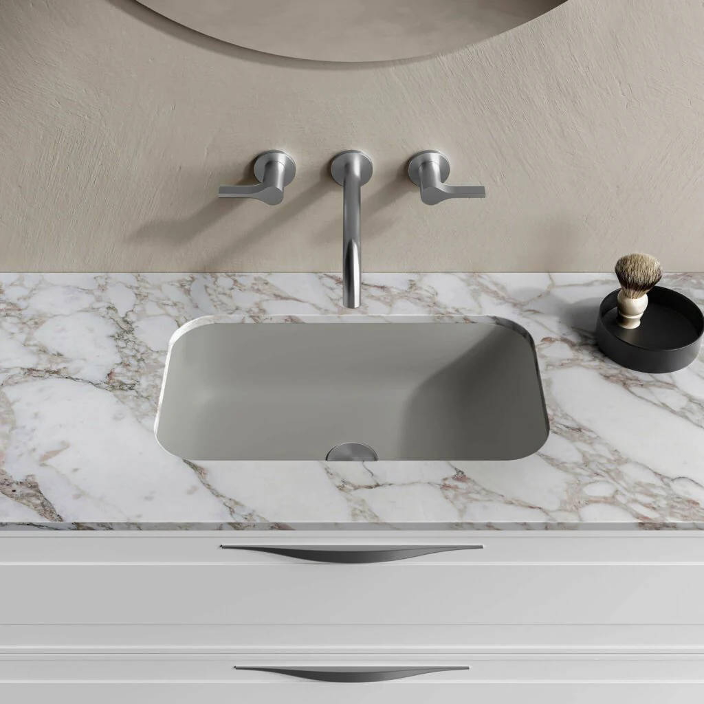 Lavabo Rectangulaire Sous plan Collection Sotto - Image 2