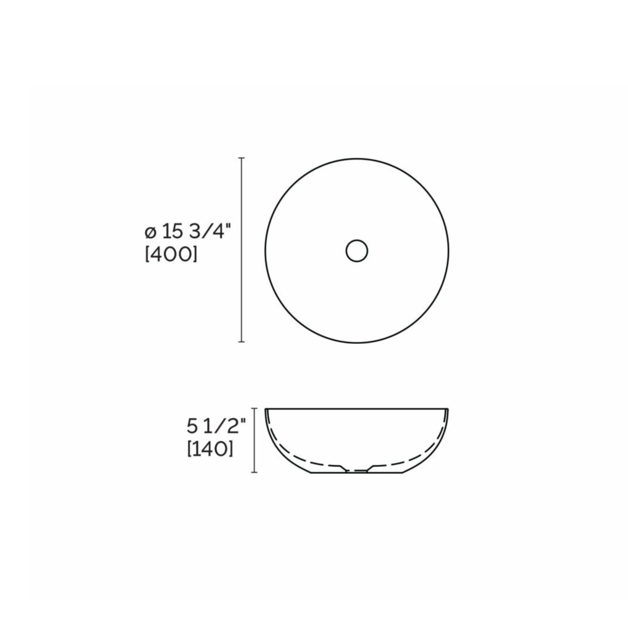 Lavabo Rond Collection Vaso - Image 6