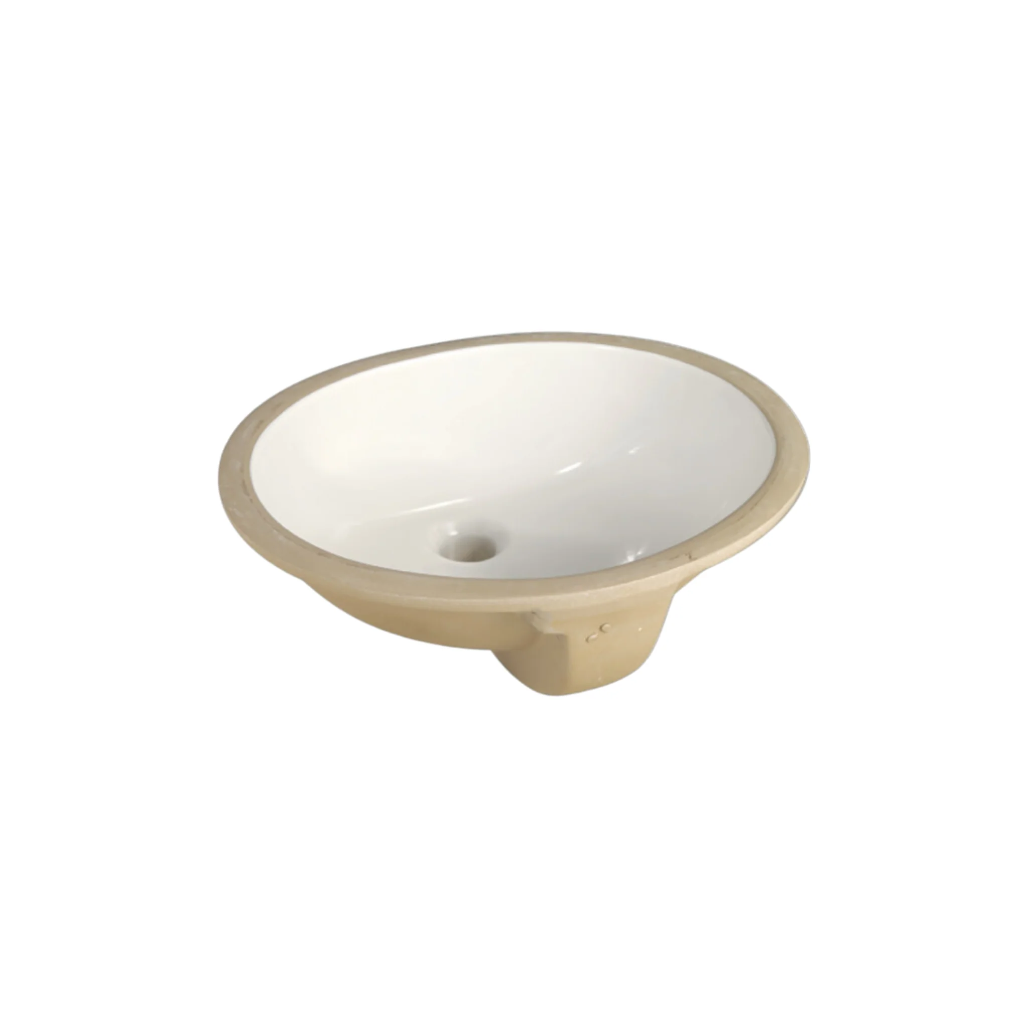 Lavabo sous-plan oval Calvin Blanc - Image 2