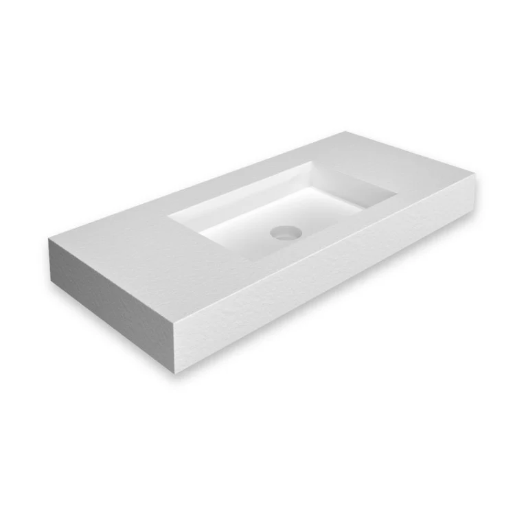 Lavabo suspendu Petra 40" x 18"