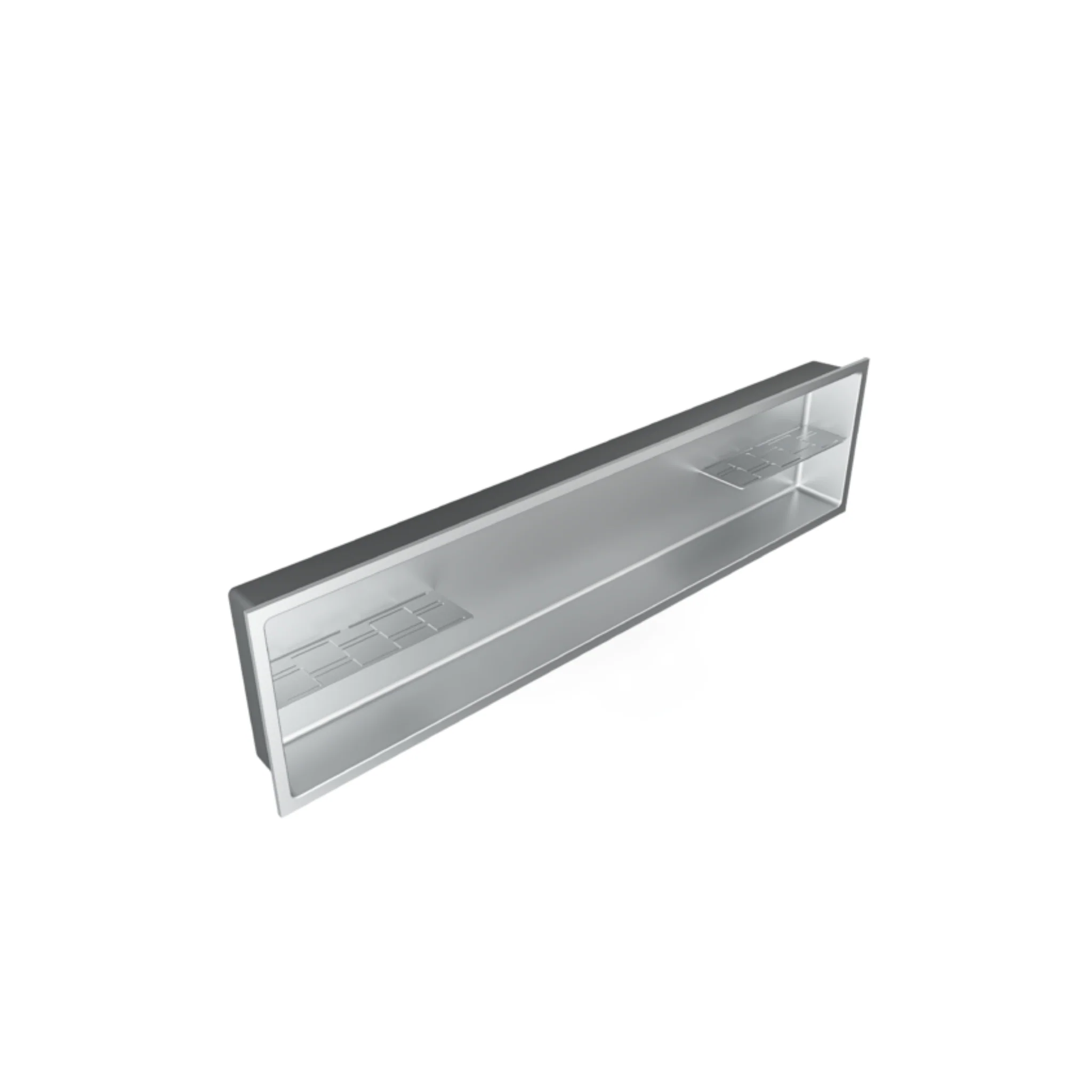 Niche 12" x 48" avec 2 tablettes de coin Collection Diamante - Image 2