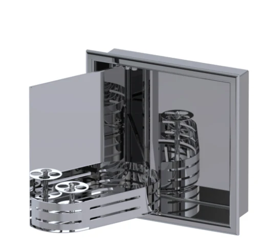 Niche de douche 12'' x 12'' avec porte Essentials