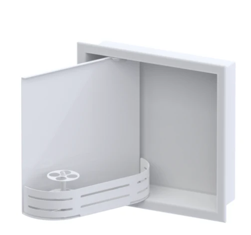 Niche de douche 12'' x 12'' avec porte Essentials - Image 5