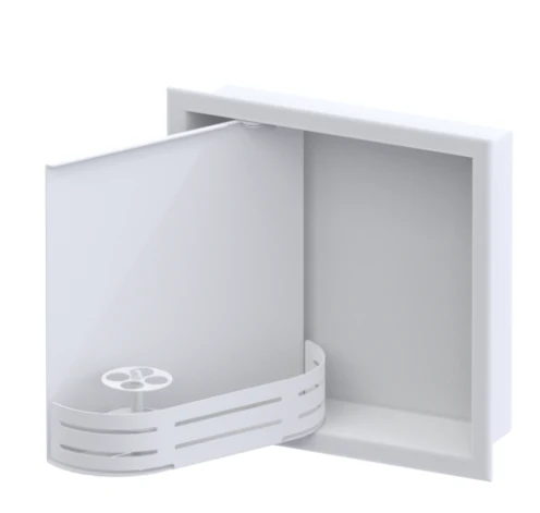 Niche de douche 12'' x 12'' avec porte Essentials - Image 6