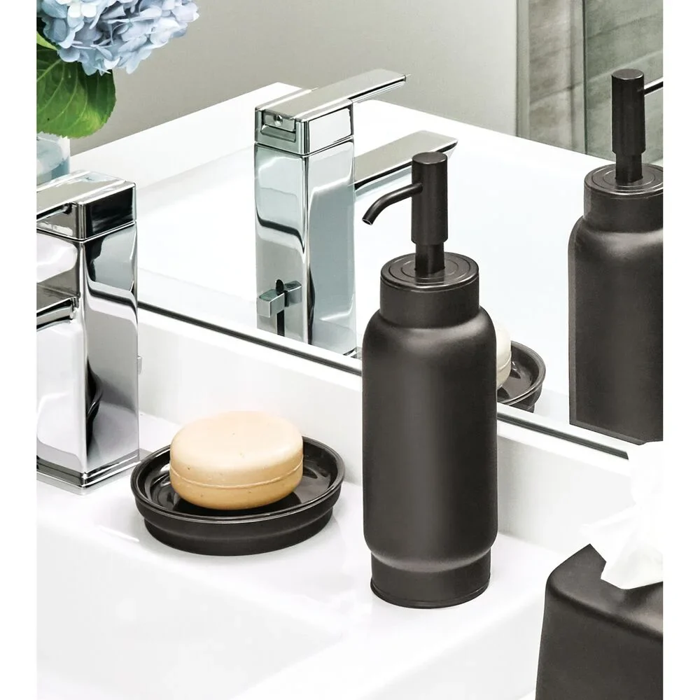 Pompe Ă lotion noir mat Collection Austin - Image 2