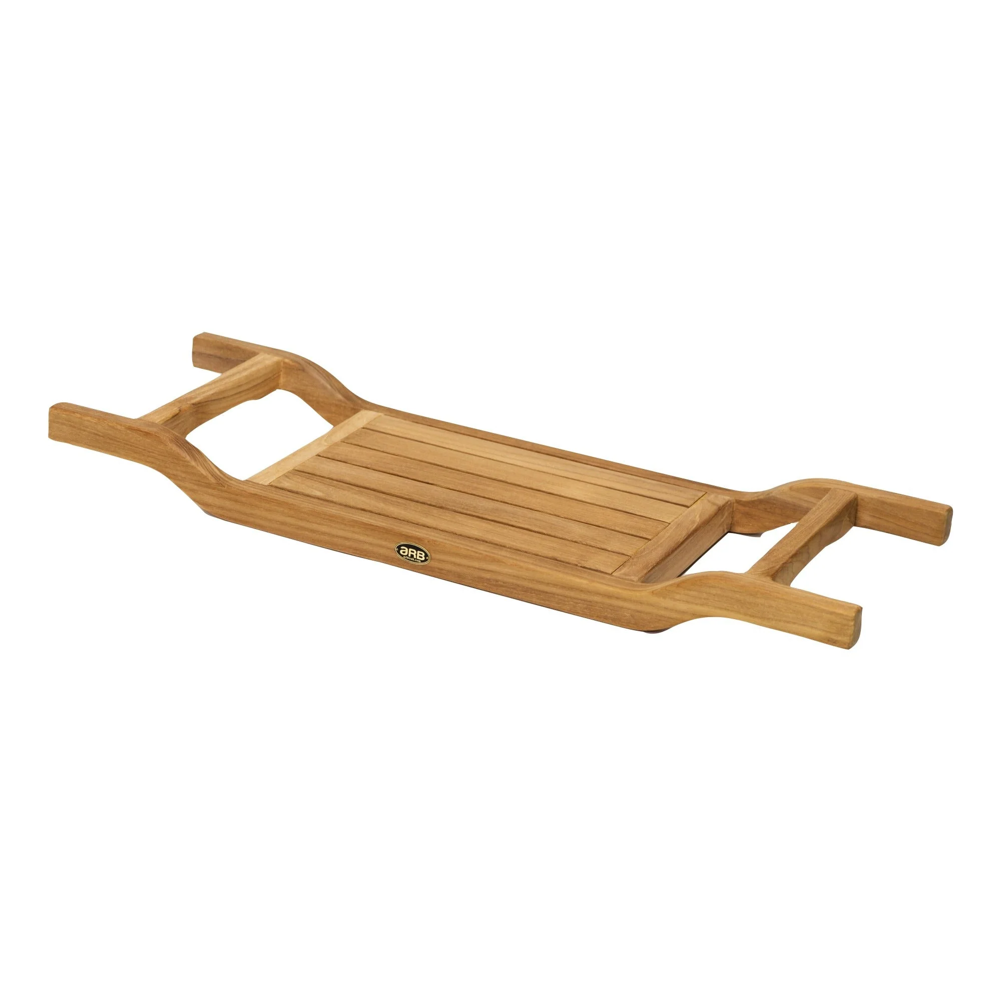 Pont/siège de bain en teck 34.5" Coach - Image 3