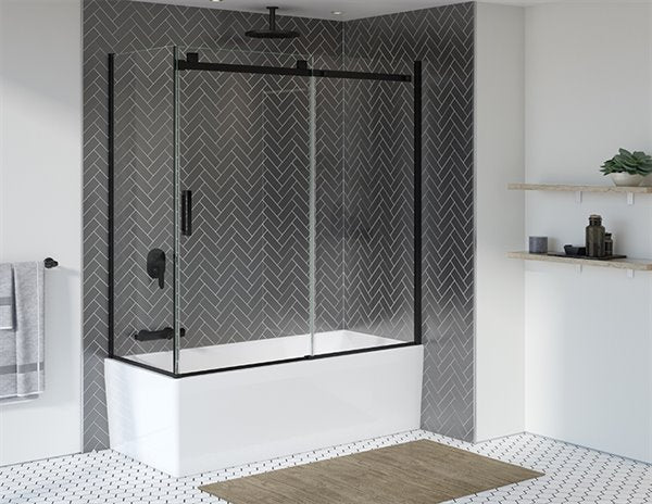 Porte de bain 2 côtés Hauteur de 66" Collection Skyline - Image 3