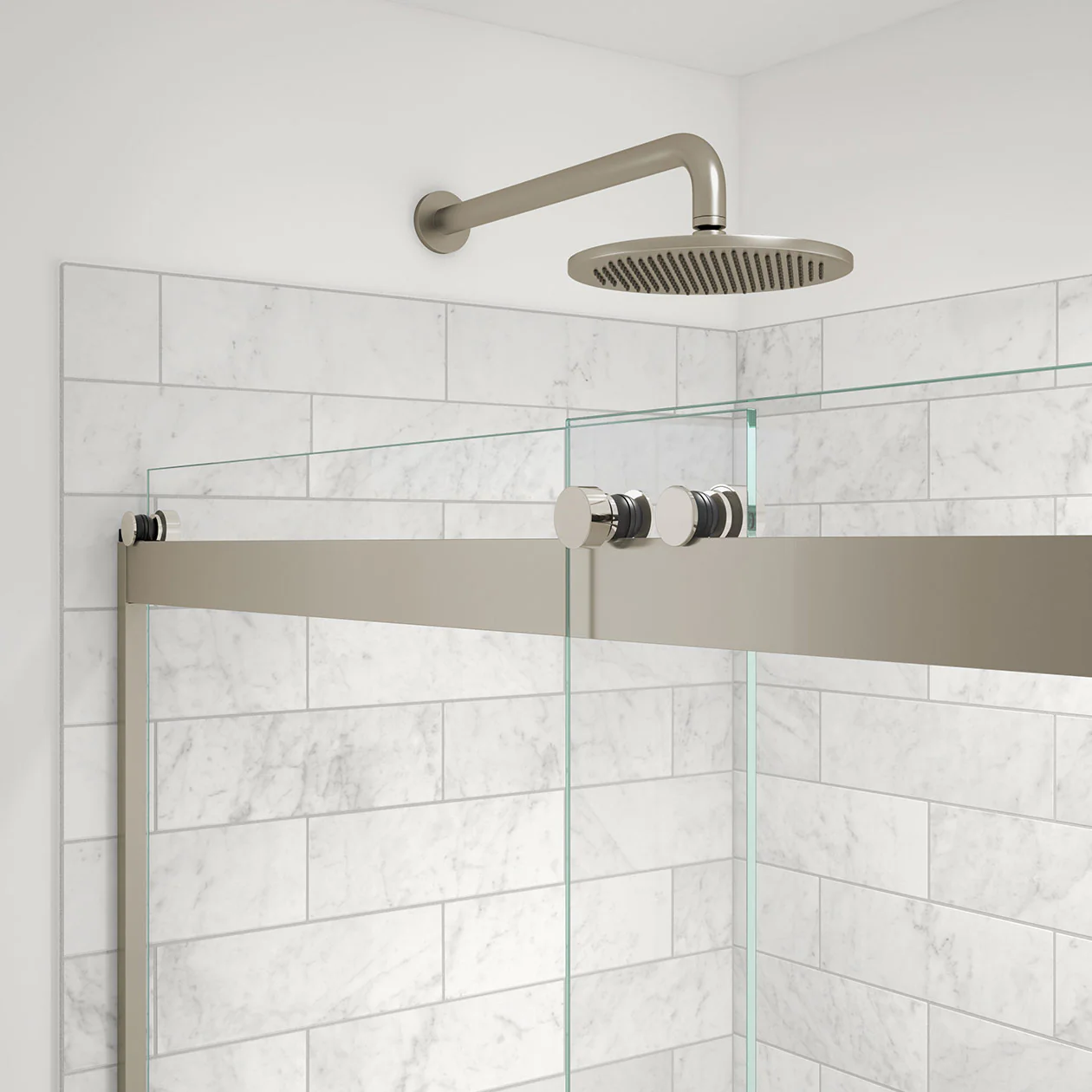 Porte de bain en alcove bidirectionnelle 59" Collection Revelation - Image 3