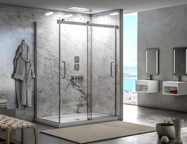 Porte de douche coulissante 2 côtés 79" Collection Mercury PROMO - Image 2