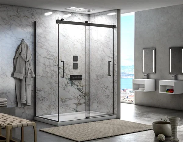 Porte de douche coulissante 2 côtés 79" Collection Mercury PROMO - Image 3