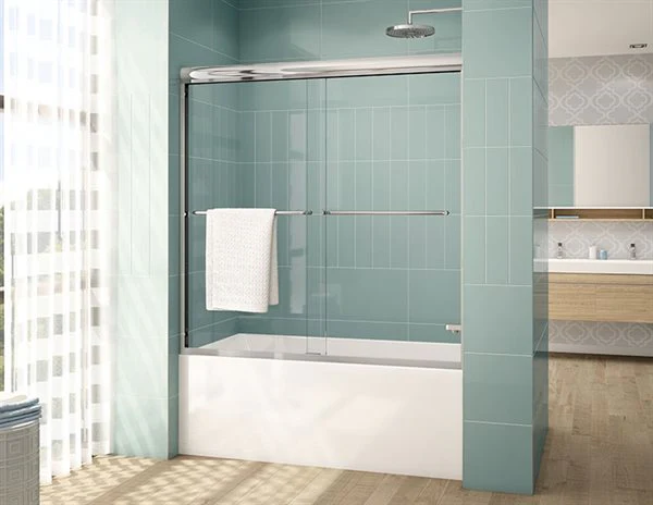 Porte de bain coulissante en alcôve 60" Collection Cordoba Plus