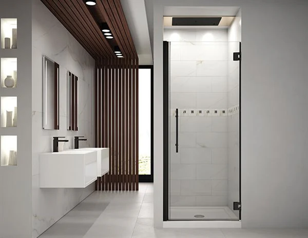 Porte de douche Ă pivot 79" Collection Kara