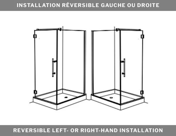 Porte de douche 79" Collection Select Platinum - Image 4