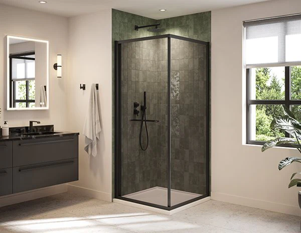 Porte de douche coulissante à ouverture intérieure 79" Collection Closiq - Image 2