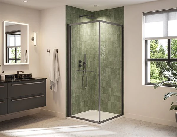 Porte de douche coulissante à ouverture intérieure 79" Collection Closiq - Image 3