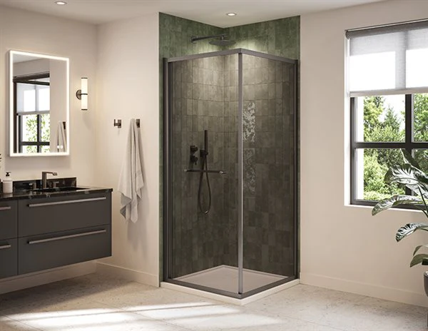 Porte de douche coulissante à ouverture intérieure 79" Collection Closiq - Image 4