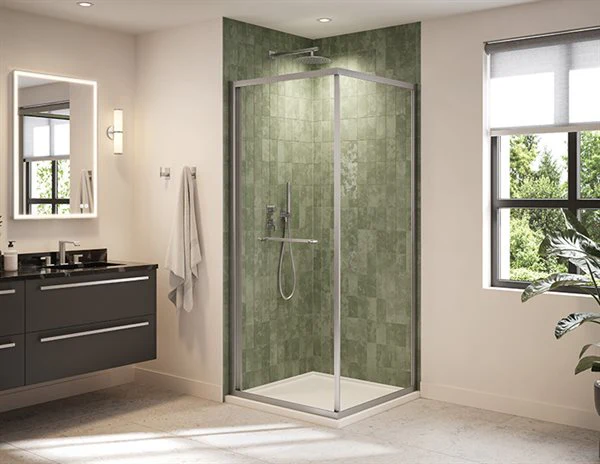 Porte de douche coulissante à ouverture intérieure 79" Collection Closiq - Image 5