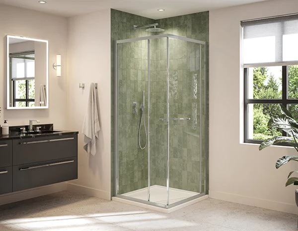 Porte de douche coulissante à ouverture intérieure 79" Collection Closiq - Image 6