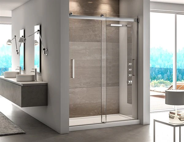Porte de douche coulissante en alcôve 79" Collection Mercury PROMO