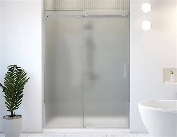 Porte de douche en alcôve 79" Verre Brume Collection Skyline - Image 2