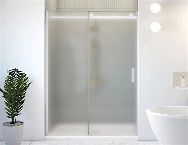 Porte de douche en alcôve 79" Verre Brume Collection Skyline - Image 4