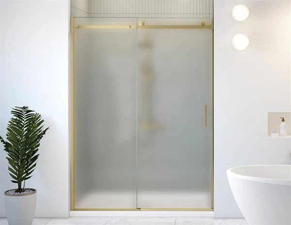 Porte de douche en alcôve 79" Verre Brume Collection Skyline - Image 5