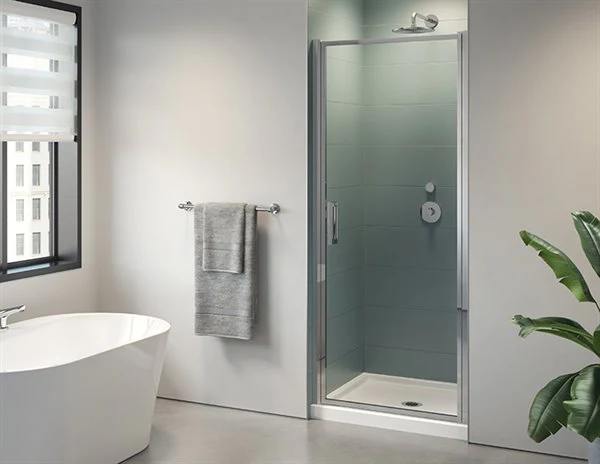 Porte de douche Ă pivot 79" Collection Elera
