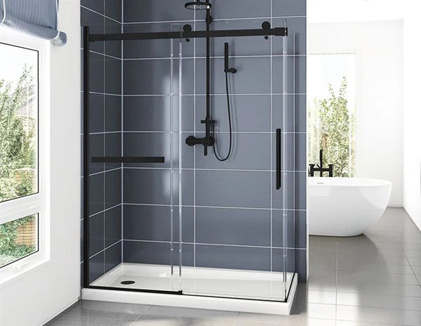 Porte de douche coulissante 2 79" côtés Collection Novara Plus - Image 3