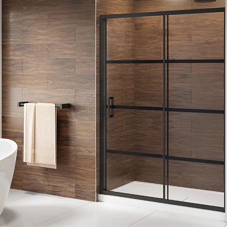 Porte de douche coulissante en alcôve 79" Collection Latitude
