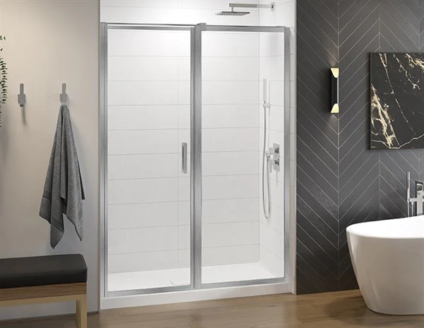 Porte de douche Ă pivot en alcĂ´ve 79" Collection Elera - Image 3
