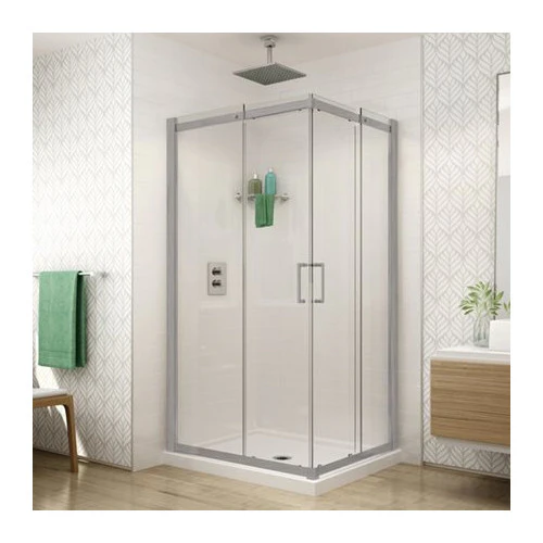 Portes de douche 2 côtés Carré 75" Collection Apollo - Image 2