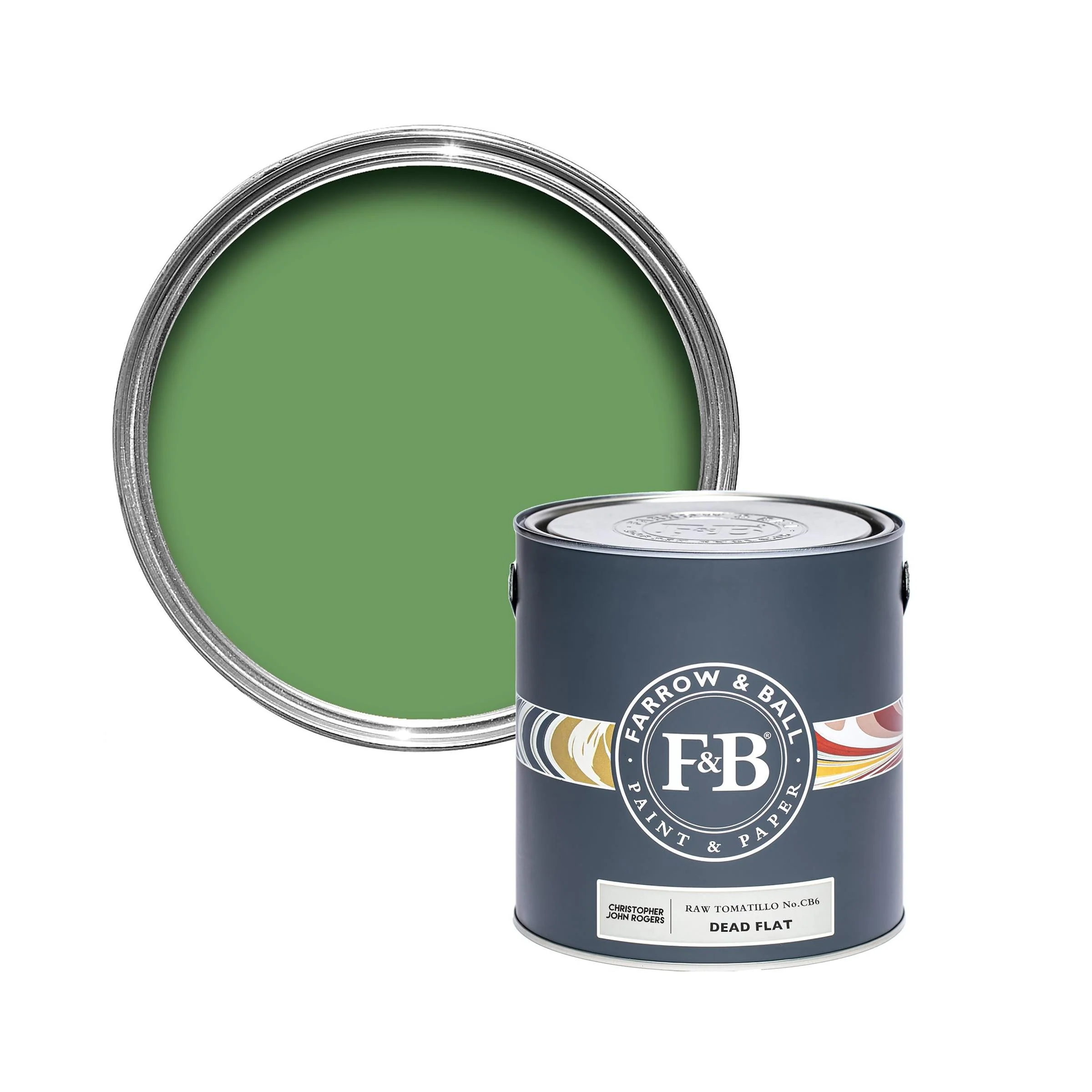 Raw Tomatillo No. CB6 peinture Farrow & Ball - Image 5
